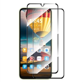 ENKAY HAT PRINCE 2 stuks Voor Samsung Galaxy A16 Schermbeschermer 0.26mm 2.5D Hoog Aluminium-Siliciumglas Film