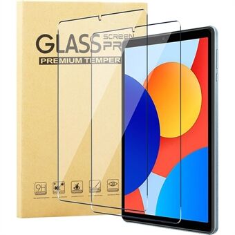 2 stuks voor Xiaomi Redmi Pad SE 4G 8.7 inch Gehard Glas Film 2.5D Arc Rand Helder Schermbeschermer