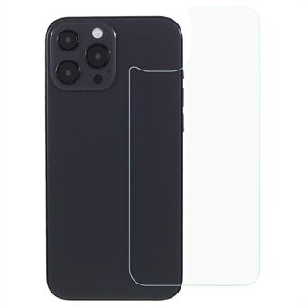 Voor iPhone 16 Pro HD Transparant Gehard Glas Back Film 2.5D Arc Rand 9H Hardheid Anti-Kras Achterkant Beschermer