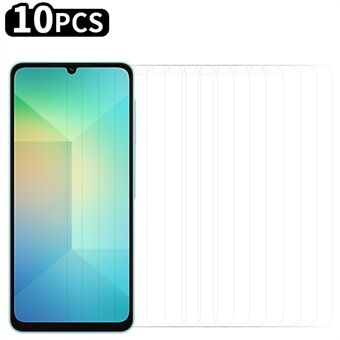 RURIHAI 10 Stuks Voor Samsung Galaxy A06 Screen Protector Anti-Kras HD Helder 0.26mm 2.5D