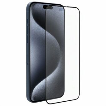 KZDOO Voor iPhone 16 AG Matte Screenprotector Anti-Vingerprint Gehard Glas Film Anti-Glare Volledige Lijm Zijde Printing