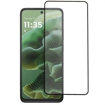 Voor Motorola Moto G35 5G Zijde Print Volledig Scherm Beschermer Volledige Lijm HD Heldere Film