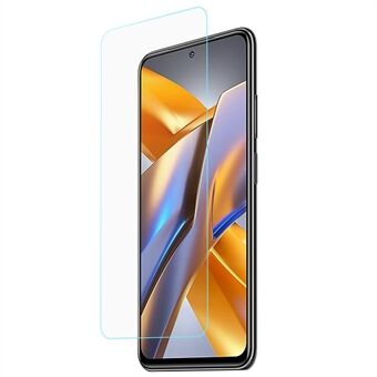 Voor Xiaomi Poco M5s 4G 0.3mm Arc Edge Onbreekbaar Gehard Glas Film Ultra Clear Screen Protector: