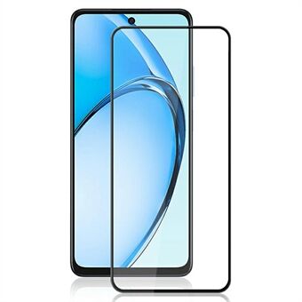 AMORUS Voor Oppo A80 5G / A60 4G / A3 Pro (Global) 5G Screen Protector Anti-Shatter Gehard Glas Film - Zwart