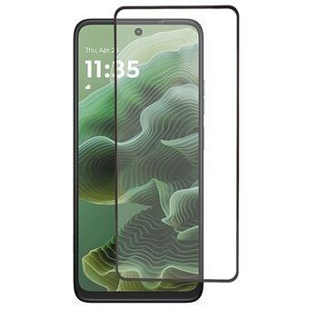 Voor Motorola Moto G35 5G Schermbeschermer Volledige Lijm Zijdeprint Gehard Glas Film