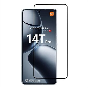 Voor Xiaomi 14T / Xiaomi 14T Pro Gehard Glas Screenprotector Volledige Lijm Zijdeprint Screen Film