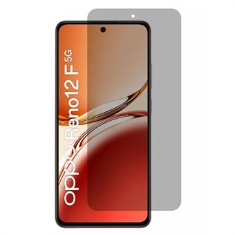 Voor Oppo Reno12 F 5G Anti-Spy Gehard Glas Screenprotector Volledige Bedekking Krasbestendige Film