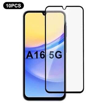 10 stuks voor Samsung Galaxy A16 5G schermbeschermer zijdeprint rand volledige lijm volledige bedekking