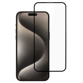 Voor iPhone 15 Pro Gehard Glas Volledig Scherm Beschermfolie 9H Hardheid