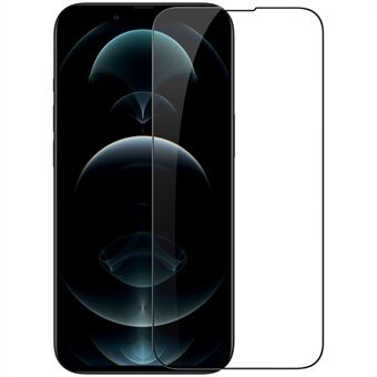 NILLKIN CP+ Pro voor iPhone 14 Plus AGC Gehard Glas Screen Protector Volledige Cover Ultra HD 9H Hardheid Anti-vingerafdrukfilm