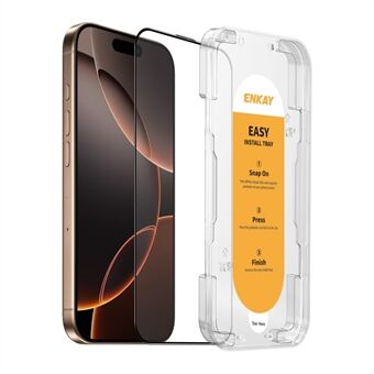 Voor iPhone 16 Pro Max ENKAY HAT PRINCE Beschermende Film HD Helder 9H Krasbestendige Screenprotector - Transparant