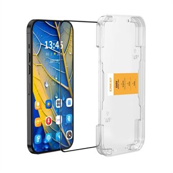 Voor Honor Play 60 Plus 5G ENKAY HAT PRINCE Beschermfolie HD Clear 9H Krasbestendige Schermbeschermer - Transparant