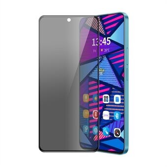 Voor Honor X7c 4G / 200 Smart 5G ENKAY Hat-Prince Privacy Screenprotector Gehard Glas Film 28 graden Anti-Spy - Grijs