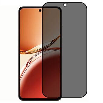 Voor Oppo Reno12 F 5G Anti-Inkijk Volledig Bedekkende Screenprotector Zijdeprint Gehard Glasfilm