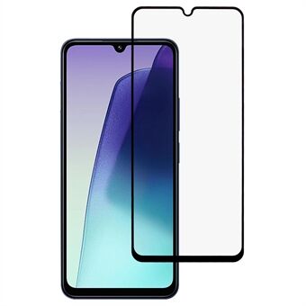 Voor Xiaomi Poco C75 4G / Redmi 14R 5G / 14C 4G Schermbeschermer 9D Zijlijm Volledige Bedekking Gehard Glas Film