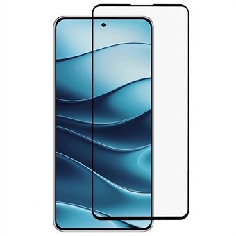 Voor Xiaomi Redmi Note 14 5G Schermbeschermer Zijdedruk Volledige Lijm Gehard Glazen Schermfolie