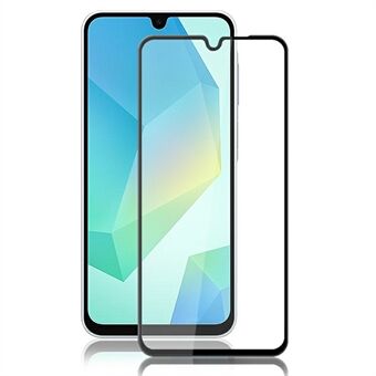 AMORUS Voor Samsung Galaxy A16 5G / A16 4G Screenprotector Anti-Breek Gehard Glas Film - Zwart