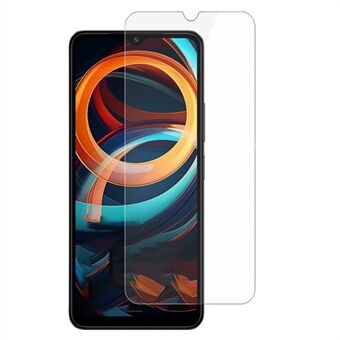 AMORUS Voor Xiaomi Redmi A3 Pro 4G Screenprotector 2.5D Arc Edge 9H Hoge Aluminium-Siliconen Glasfolie