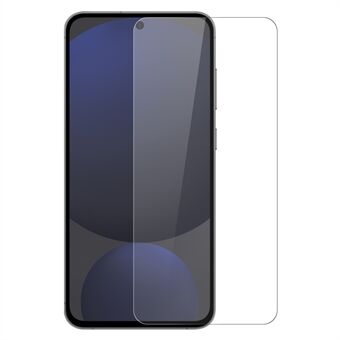 NORTHJO A++ Voor Samsung Galaxy S25 Gehard Glas Screenprotector 0.15mm 2.5D Film (Ondersteunt Vingerafdruk Ontgrendeling) - Transparant