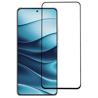 Voor Xiaomi Redmi Note 14 5G Geharde Glas Screenprotector Volledige Lijm Zijdeprint Film