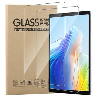 2 stuks gehard glasfolie voor Blackview Tab 6, 2.5D boogrand helder schermbeschermer