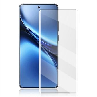 MOCOLO Voor vivo X200 Pro 5G Schermbeschermer Gehard Glas UV Vloeistoffilm 3D Gebogen Volledige Dekking