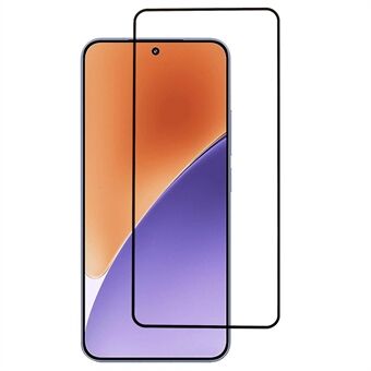 Voor Xiaomi 15 Screenprotector Zijdeprinten Volledige Lijm Gehard Glas Schermfolie