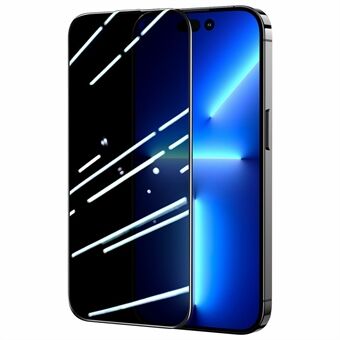 JOYROOM JR-Z34 Voor iPhone 15 Pro 2.5D Anti-Spy Volledig Schermbescherming Hoog Aluminium-Silicon Glas Film