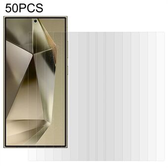 50 stuks voor Samsung Galaxy S25 Ultra Schermbeschermer Ultra Clear Full Glue Gehard Glas Film