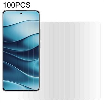 100 stuks Voor Xiaomi Redmi Note 14 5G Screenprotector Krasbestendige Geharde Glasfolie