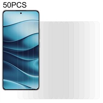 50 stuks Voor Xiaomi Redmi Note 14 5G Schermbeschermer Ultraheldere Volledige Lijm Gehard Glas Film