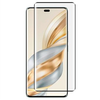 RURIHAI For Honor X60 Pro 5G Hoog Aluminium-Silicium Glazen Telefoonschermbeschermer 3D Gebogen Zijlijm Film