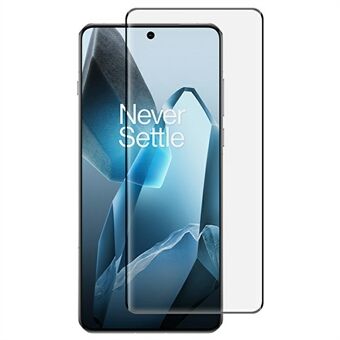 RURIHAI Voor OnePlus 13 Hoog Aluminium-Siliconen Glas Telefoonschermbeschermer 3D Gebogen Zijde Lijmfilm