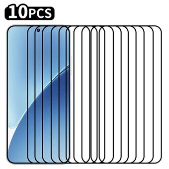 RURIHAI 10 Stuks Voor Xiaomi 15 Hoge Aluminium-Silicium Glasfilm 0.26mm 2.5D Schermbeschermer