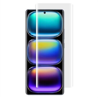 RURIHAI Voor Infinix Hot 50 Pro 4G Screenprotector 3D UV-lijm Hoog Aluminium-Siliconen Glasfilm