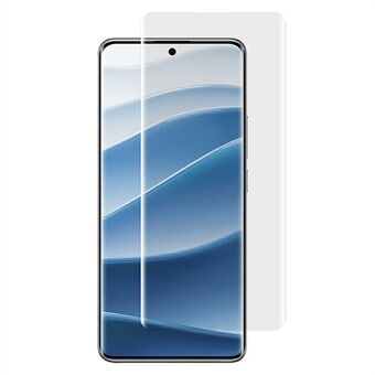 RURIHAI Voor Xiaomi Redmi Note 14 Pro+ 5G Screenprotector 3D UV Lijm Hoog Aluminium-Siliconen Glasfilm