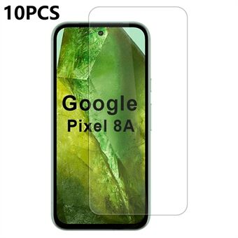 10Stuks  /  Pak Voor Google Pixel 8a Screenprotector Hoge Transparantie Beschermfolie