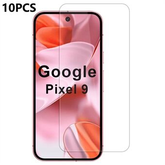 10 stuks / pak Voor Google Pixel 9 Pro / Pixel 9 Screenprotector Hoge Transparantie Beschermende Film