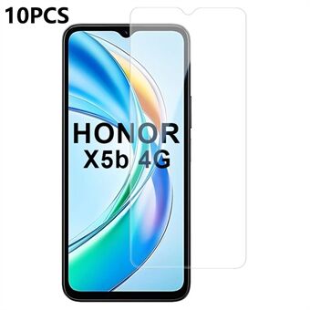 10 stuks / pak Voor Honor X5b Screenprotector Hoogtransparante Beschermfolie