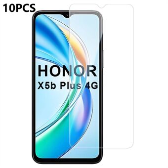 10 stuks / pak Voor Honor X5b Plus Schermbeschermer Hoge Transparantie Beschermfolie