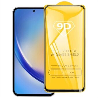 Voor Samsung Galaxy A36 5G Screenprotector 9D Zijlijm Volledig dekkend Gehard Glas Film