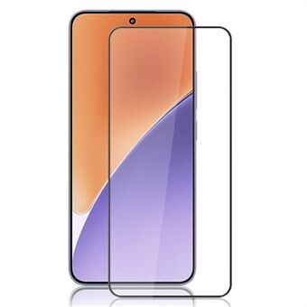 MOCOLO Voor Xiaomi 15 Screenprotector Anti-Barst Zijdeprint Gehard Glasfilm - Zwart