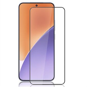 AMORUS Voor Xiaomi 15 Screenprotector Anti-Shatter Gehard Glasfilm - Zwart