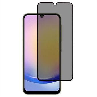 Voor Samsung Galaxy A26 5G Anti-inkijk Volledig Dekking Screenprotector Zijde Geprint Gehard Glas Film