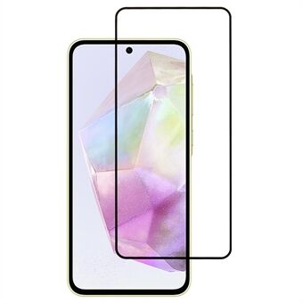 Voor Samsung Galaxy A36 5G / A56 5G Screenprotector Zijdeprint Volledige Lijm Geharde Glas Screenfilm