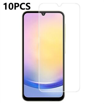 10 stuks / verpakking voor Samsung Galaxy A26 5G screenprotector met hoge transparantie beschermende film