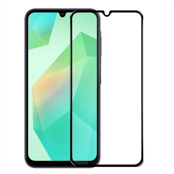 NORTHJO A+ Voor Samsung Galaxy A26 5G Screenprotector Hoog Aluminium-Silicon Film 0.3mm 2.5D, Zwart