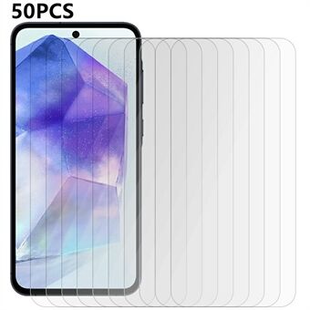 50 stuks Voor Samsung Galaxy A56 5G / A36 5G Screenprotector Ultraduidelijke Volledige Lijm Gehard Glas Film