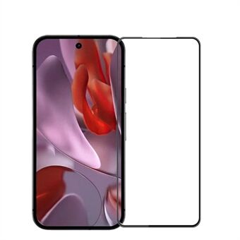 Voor Google Pixel 9a Gehard Glas Film PINWUYO Explosiebestendige 9H 3D Volledige Schermbeschermer - Zwart