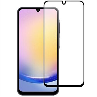 Voor Samsung Galaxy A26 5G AGC Glazen Screenprotector Volledige Lijm Zwarte Rand Schermfolie